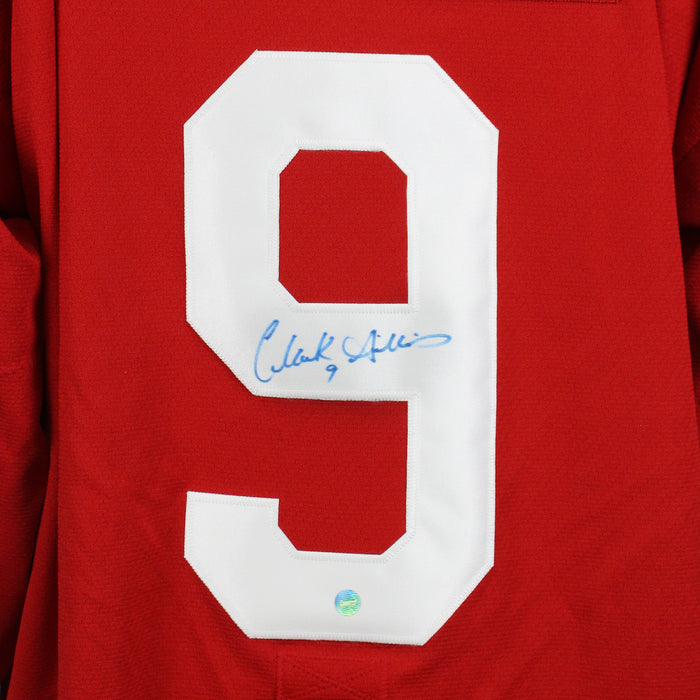 Clark Gillies Signed Jersey 1981 Canada Cup Red