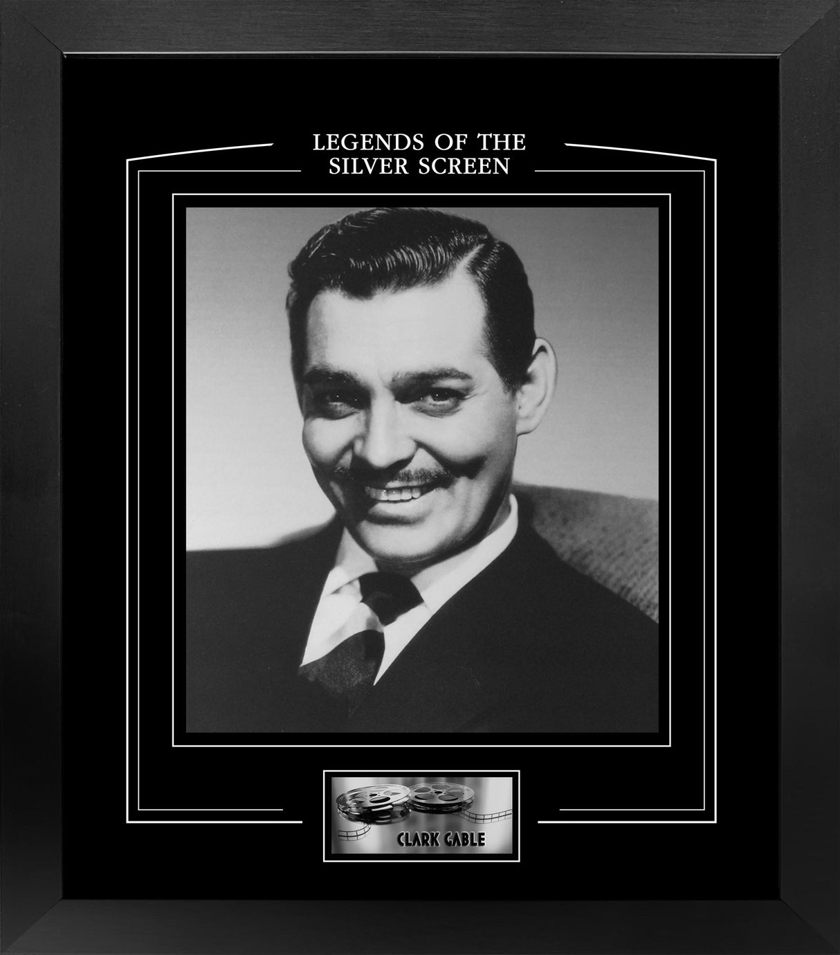 Clark Gable Framed PhotoGlass Print - Frameworth Sports Canada 