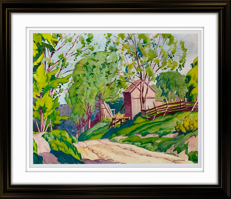 Spring Lasky Framed Print 20x24 by A.J. Casson