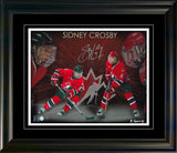 Sidney Crosby Signed 11x14 Framed Team Canada World Juniors Print L/E 9