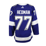 Victor Hedman Signed Tampa Bay Lightning Adidas Auth.  Jersey