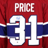 Carey Price Signed Jersey Canadiens Red Fanatics Premium