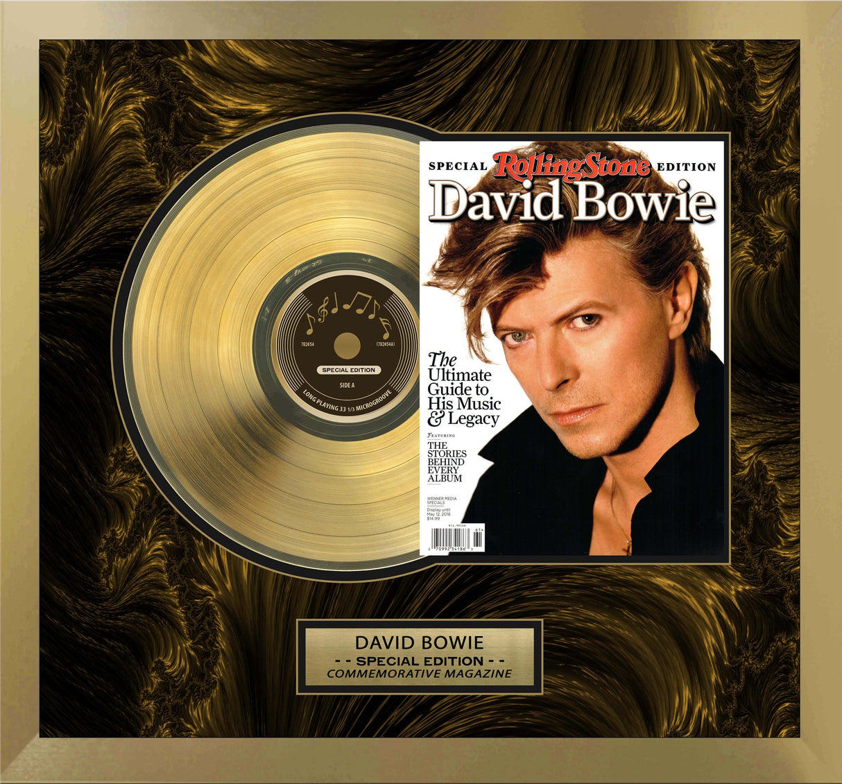 David Bowie Framed Special Edition Rolling Stone Magazine