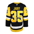 Tristan Jarry Signed Jersey Penguins Black Fanatics Premium - Frameworth Sports Canada 