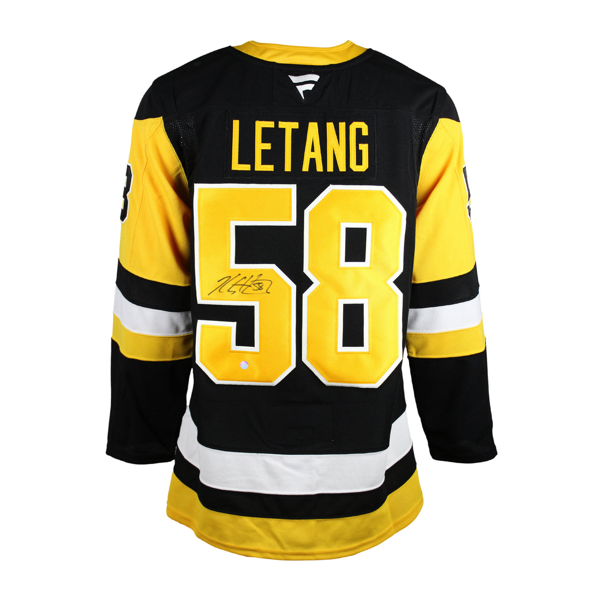 Kris Letang Signed Jersey Penguins Black Fanatics Premium - Frameworth Sports Canada 