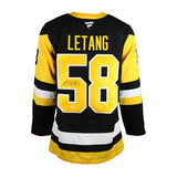 Kris Letang Signed Jersey Penguins Black Fanatics Premium - Frameworth Sports Canada 