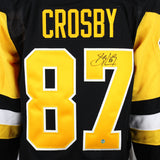 Sidney Crosby Signed Jersey Pittsburgh Penguins Black Fanatics Premium