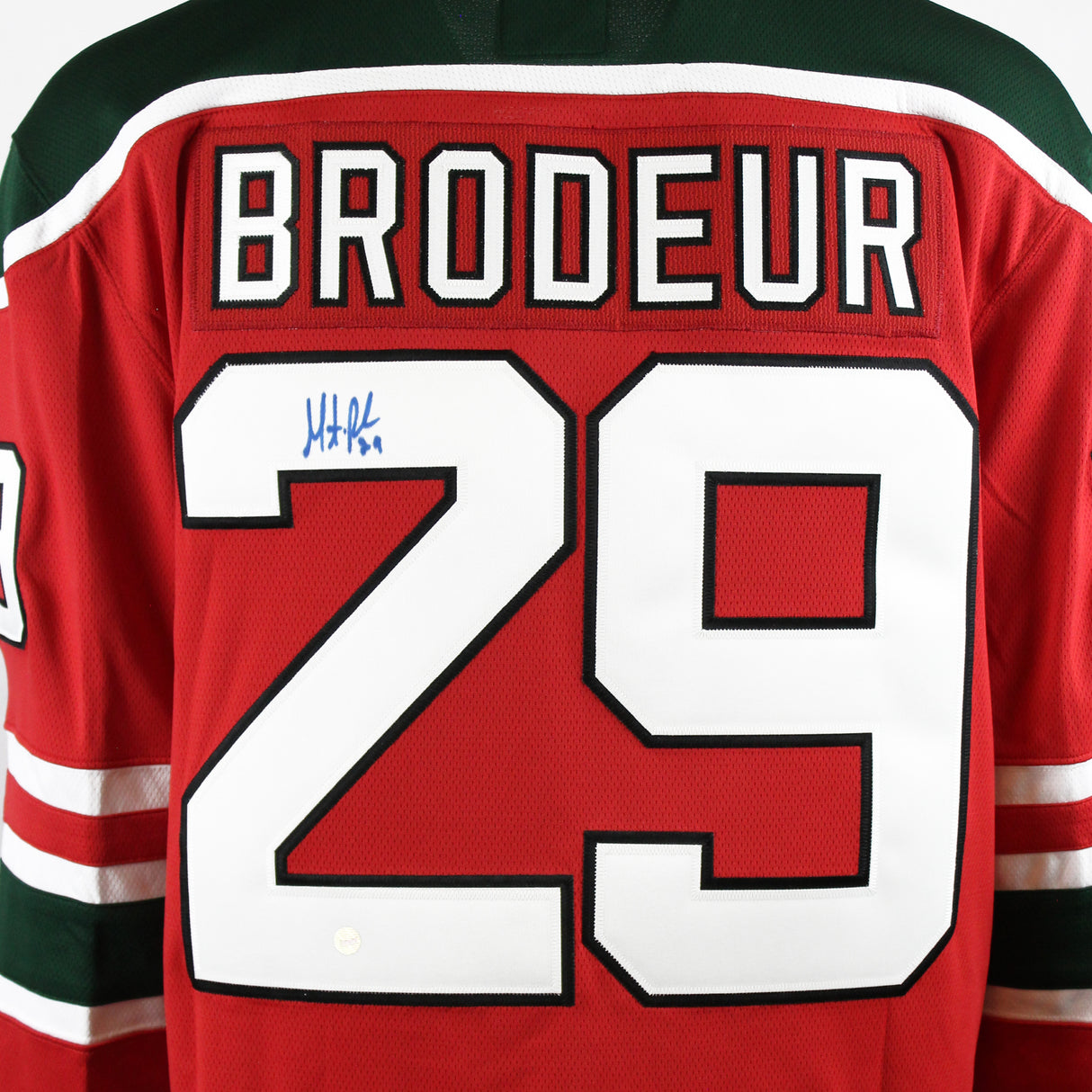 Martin Brodeur Signed Jersey New Jersey Devils Rookie Fanatics Vintage