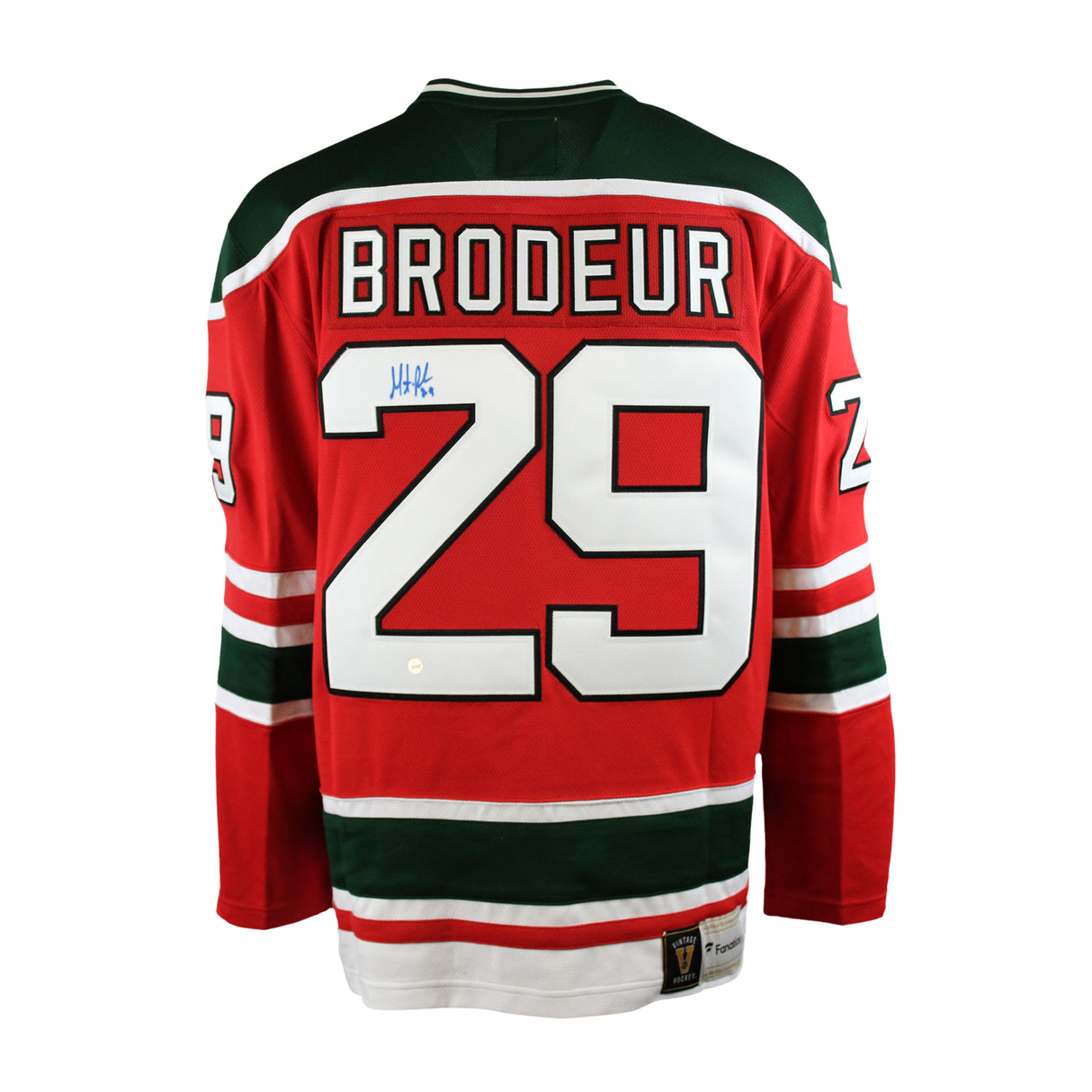 Martin Brodeur Signed Jersey New Jersey Devils Rookie Fanatics Vintage