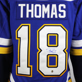 Robert Thomas Signed Jersey St Louis Blues 2024 Fanatics Premium