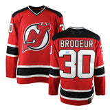 Martin Brodeur Signed Jersey New Jersey Devils Fanatics Vintage - Frameworth Sports Canada 