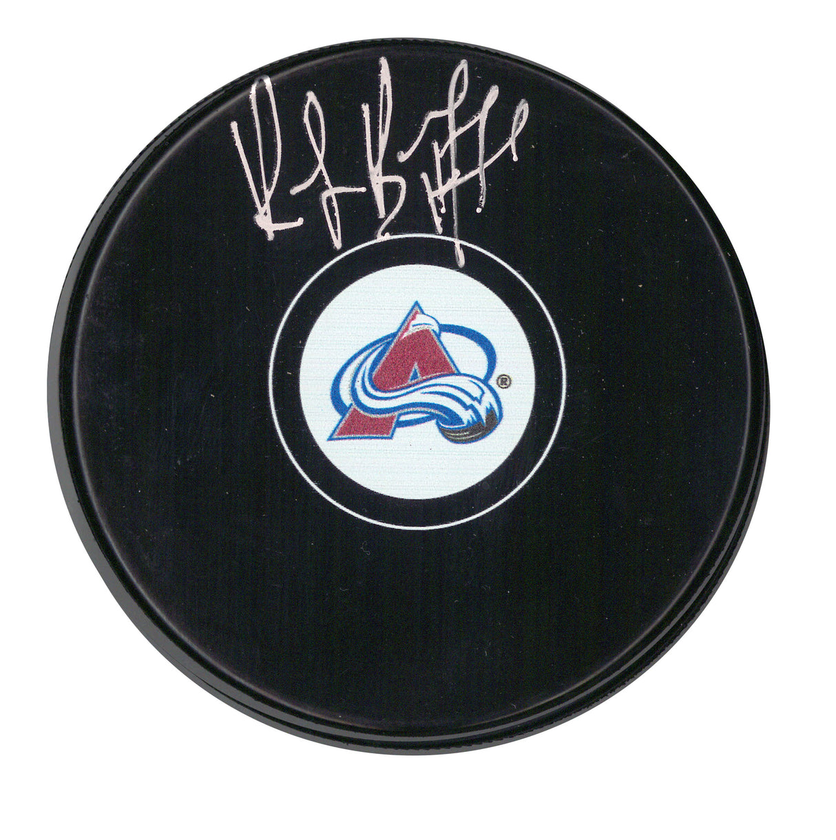 Ray Bourque Signed Colorado Avalanche Puck