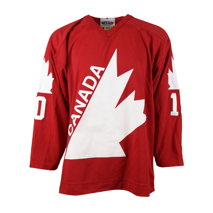 Guy Lafleur Signed Team Canada 1976 Replica Red Jersey