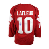 Guy Lafleur Signed Team Canada 1976 Replica Red Jersey