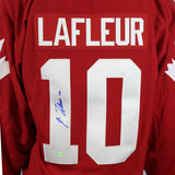 Guy Lafleur Signed Team Canada 1976 Replica Red Jersey