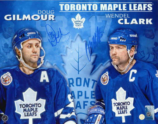 Doug Gilmour Toronto Maple Leafs Signed 11x14 Collage - Frameworth Sports Canada 