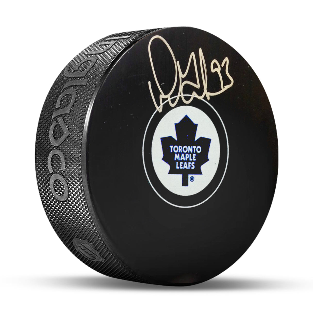 Doug Gilmour Signed Toronto Maple Leafs Puck