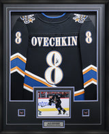 Alexander Ovechkin Signed Framed Washington Capitals Autographed 2022-23 Special Edition 2.0 Fanatics Breakaway Jersey