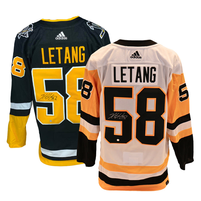 Kris Letang Signed Pittsburgh Penguins Jersey Bundle