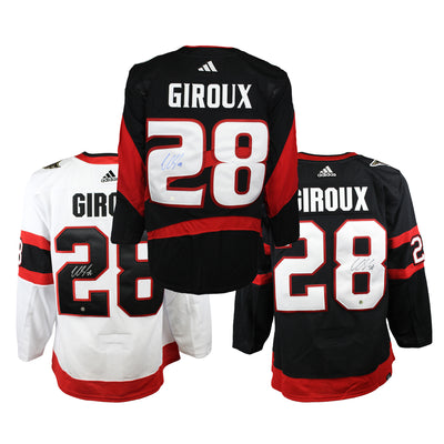 Claude Giroux Signed Jersey Ottawa Senators Adidas Bundle