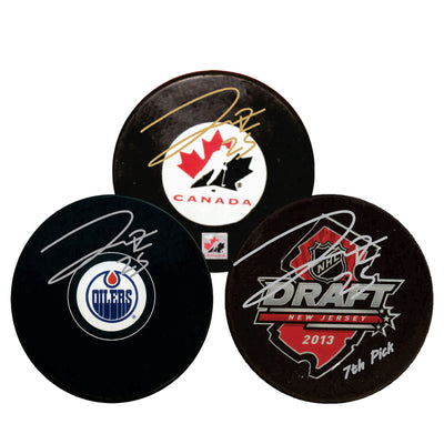 Darnell Nurse Signed Puck Bundle