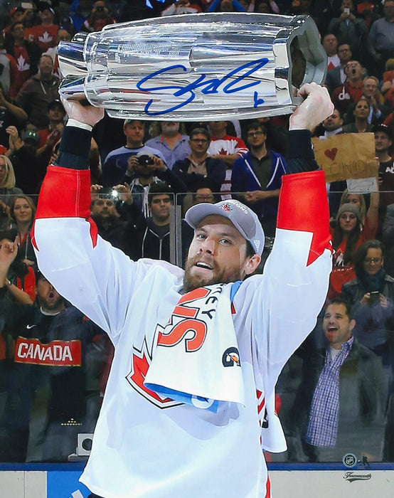 Shea Weber Signed 8x10 Team Canada World Cup-V