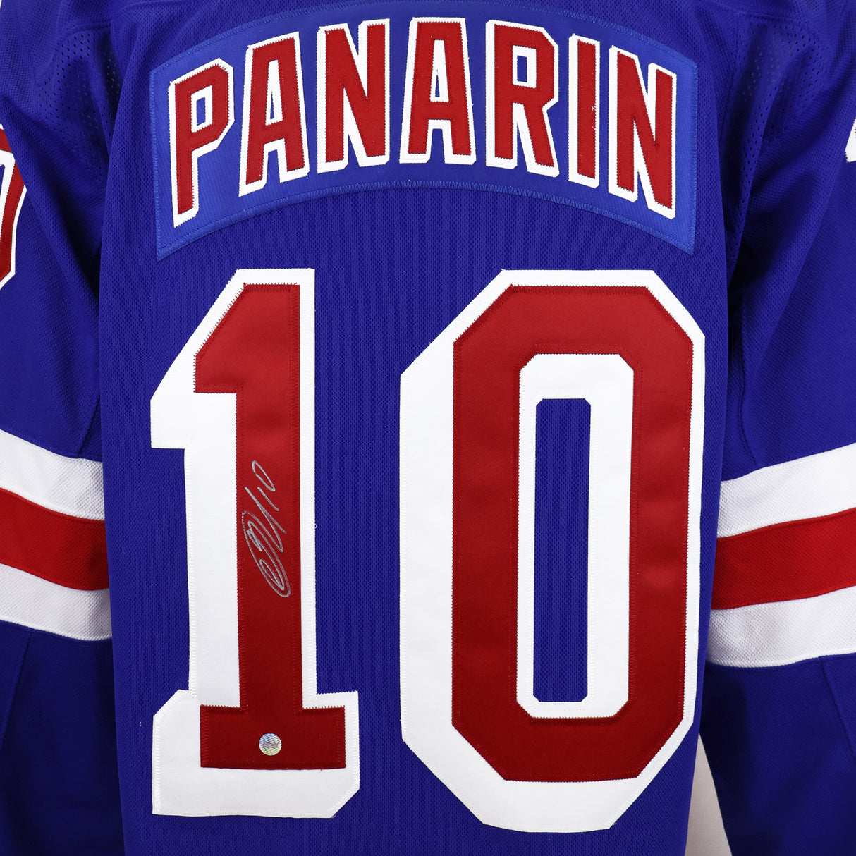 Artemi Panarin Signed Jersey New York Rangers Blue 2024 Fanatics Premium