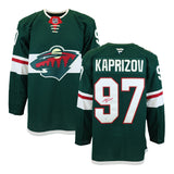 Kirill Kaprizov Signed Jersey Minnesota Wild Green 2024 Fanatics Premium