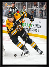 Charlie McAvoy 20x29 Framed Canvas Boston Bruins