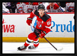 Jack Hughes 20x29 Framed Canvas New Jersey Devils