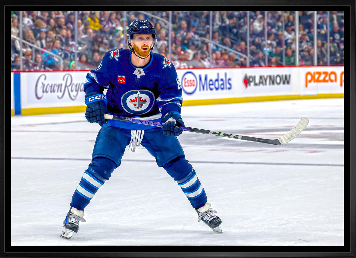 Kyle Connor 20x29 Framed Canvas Winnipeg Jets