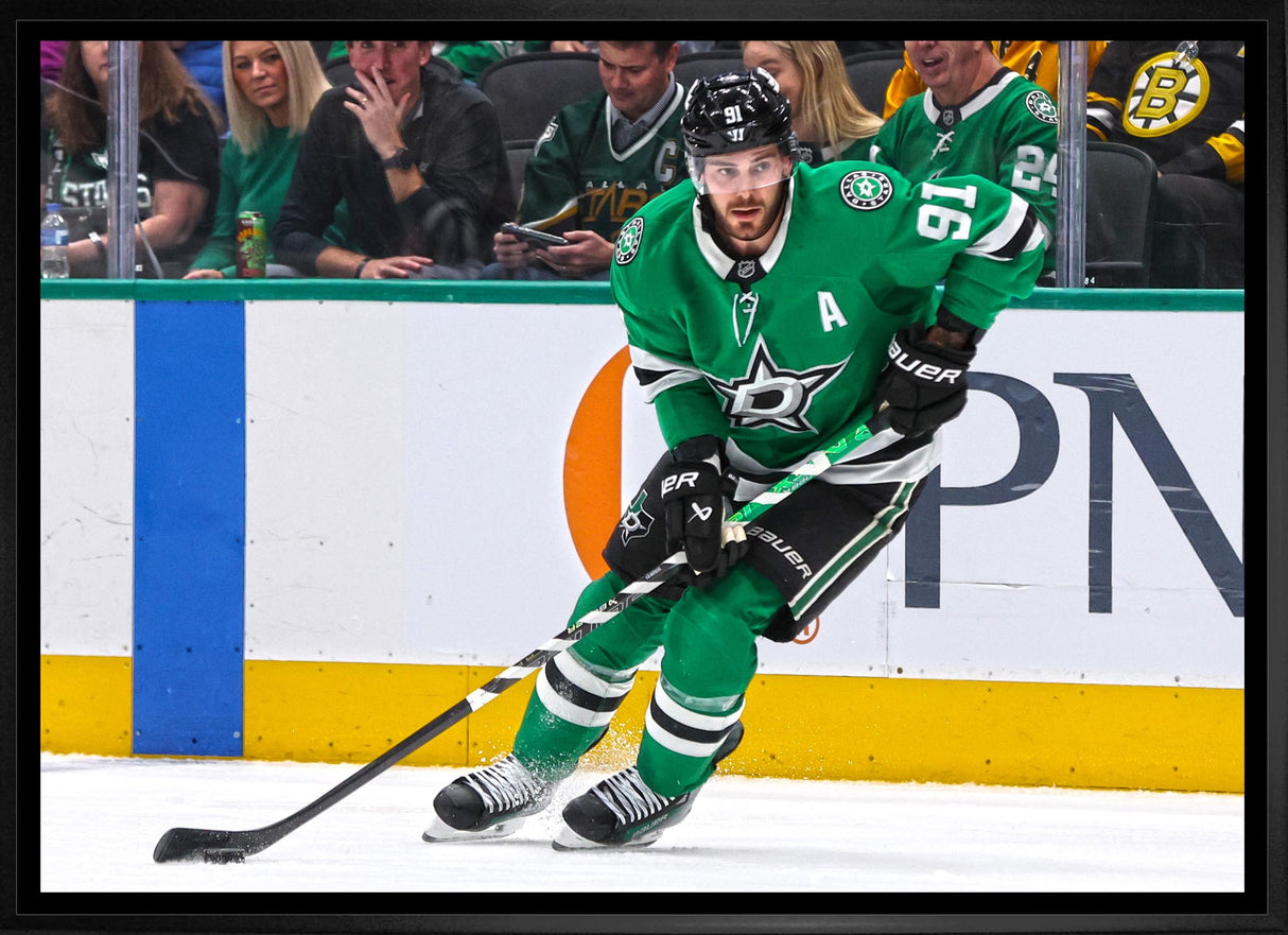 Tyler Seguin 20x29 Framed Canvas Dallas Stars - Frameworth Sports Canada 