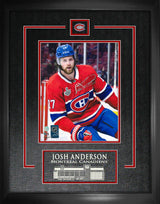 Josh Anderson Montreal Canadiens Signed Framed 8x10 Close-Up Photo