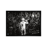 The Tragically Hip Framed 20x29 Gord Downie Salute Canvas