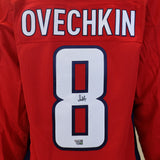 Alex Ovechkin Signed Washington Capitals Red Fanatics Premium Jersey