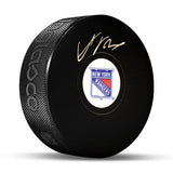 Adam Fox New York Rangers Signed Hockey Puck