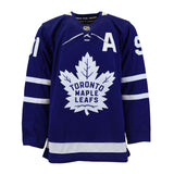John Tavares Signed Toronto Maple Leafs Fanatics Premium Jersey with "A"