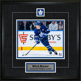 Mitch Marner Framed Pin & Plate Toronto Maple Leafs