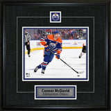 Connor McDavid Framed Pin & Plate Edmonton Oilers