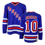 Ron Duguay Signed New York Rangers Fanatics Vintage Jersey