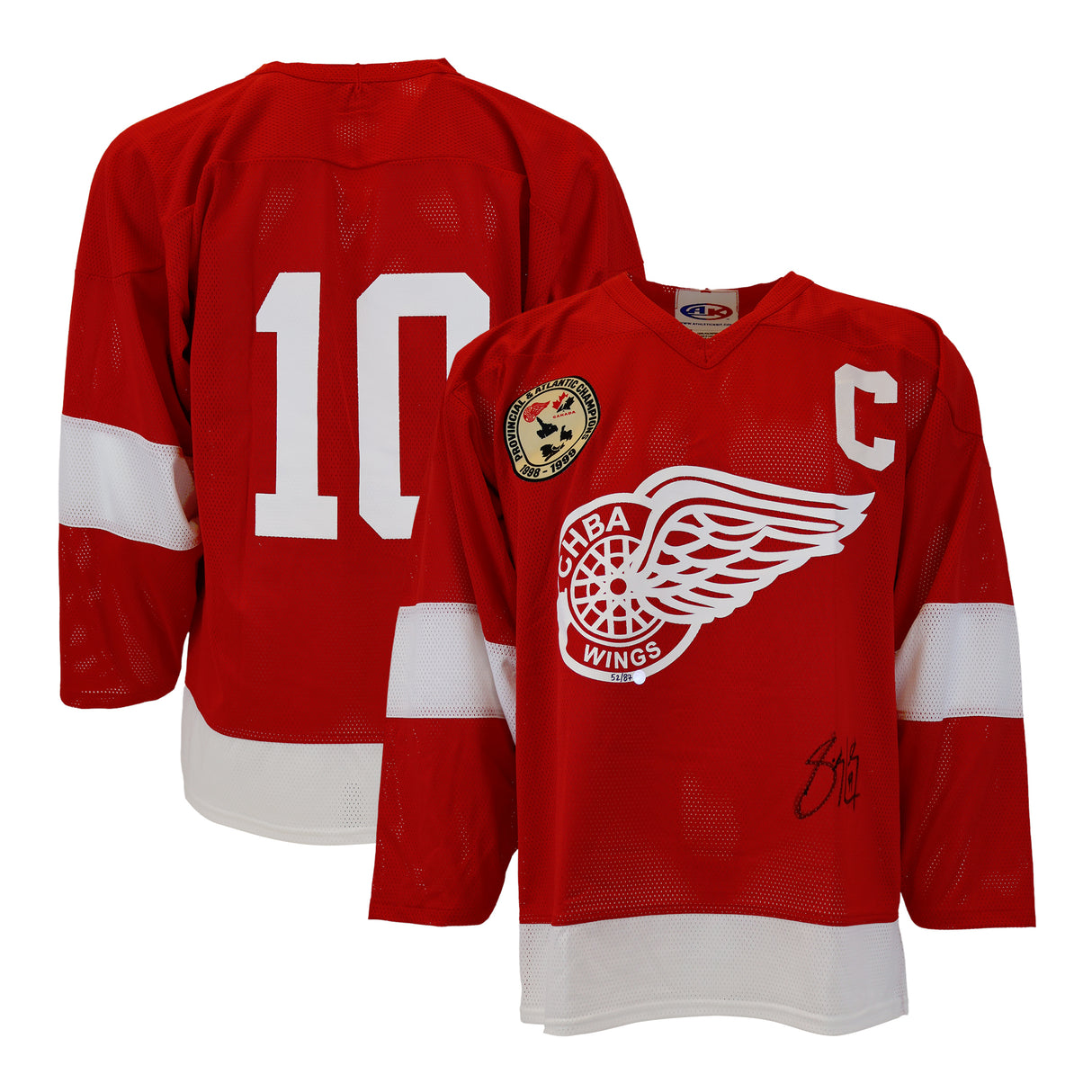 Sidney Crosby Signed Jersey Red Cole Harbour Red Wings (Limited Edition of 87)