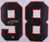 Connor Bedard Signed Jersey Chicago Blackhawks White Fanatics Premium