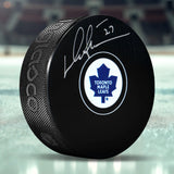 Darryl Sittler Signed Toronto Maple Leafs Autograph Series Puck