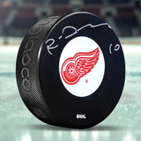 Ron Duguay Signed Detroit Red Wings Puck