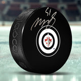 Mark Scheifele Winnipeg Jets Signed Hockey Puck