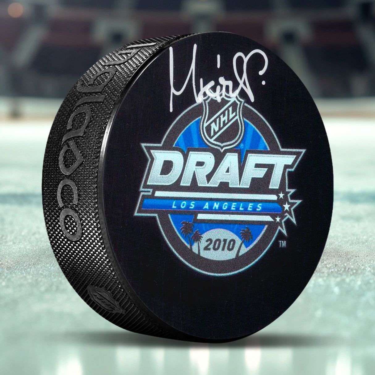 Petr Mrazek Signed 2010 NHL Draft Puck