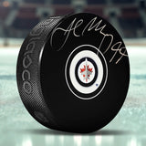 Josh Morrissey Winnipeg Jets Signed Hockey Puck