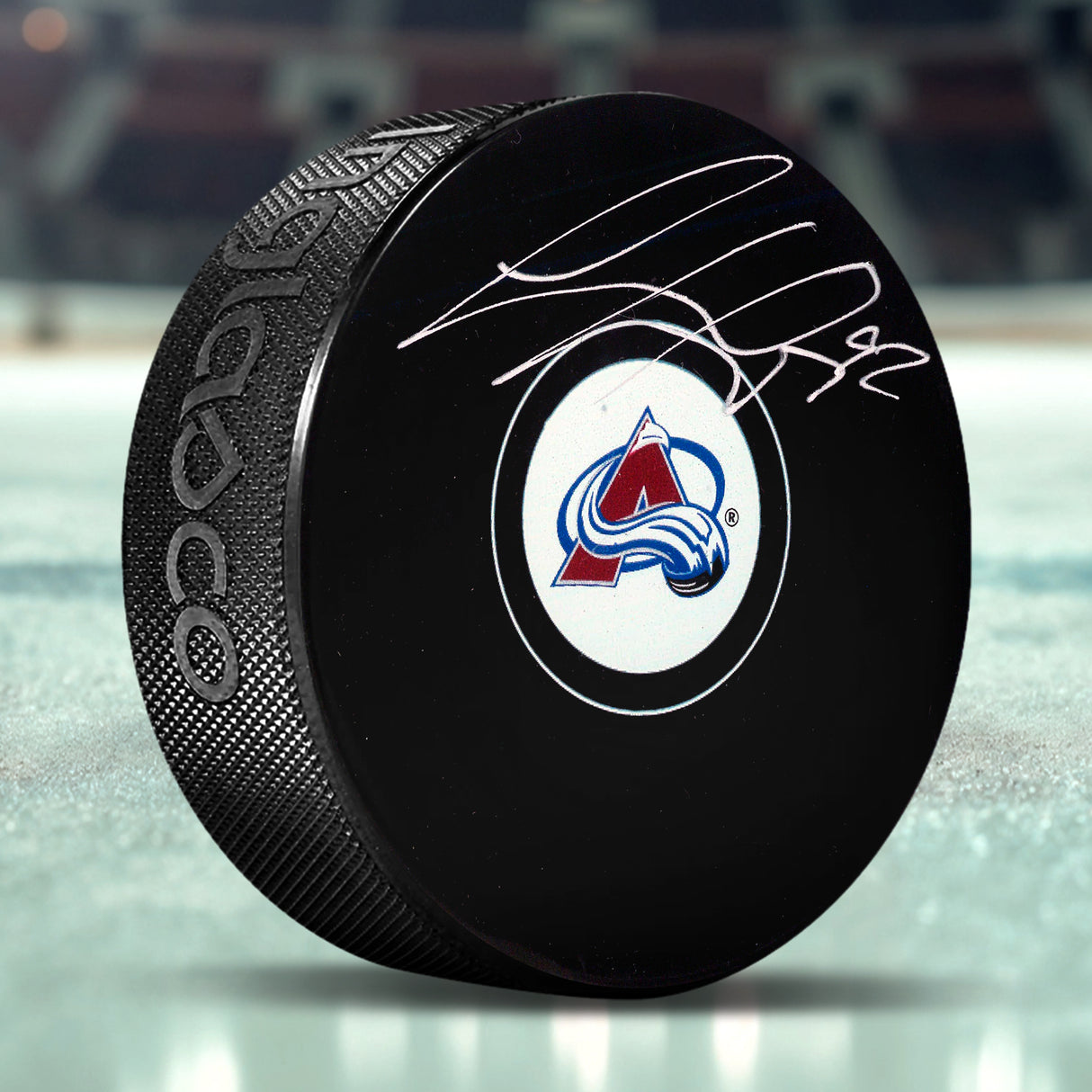 Gabriel Landeskog Signed Colorado Avalanche Puck