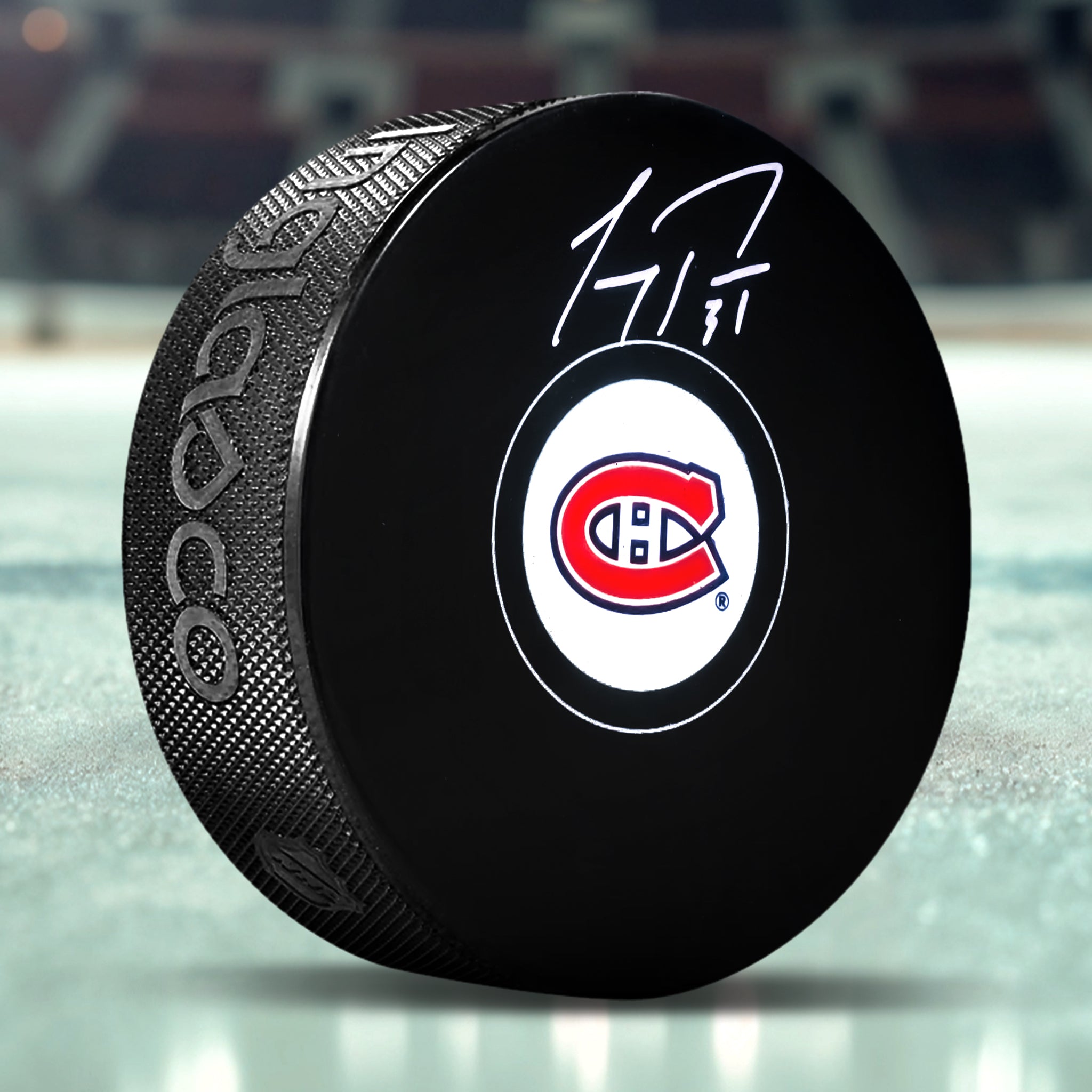 Carey Price Signed Montreal Canadiens Puck – Frameworth Sports