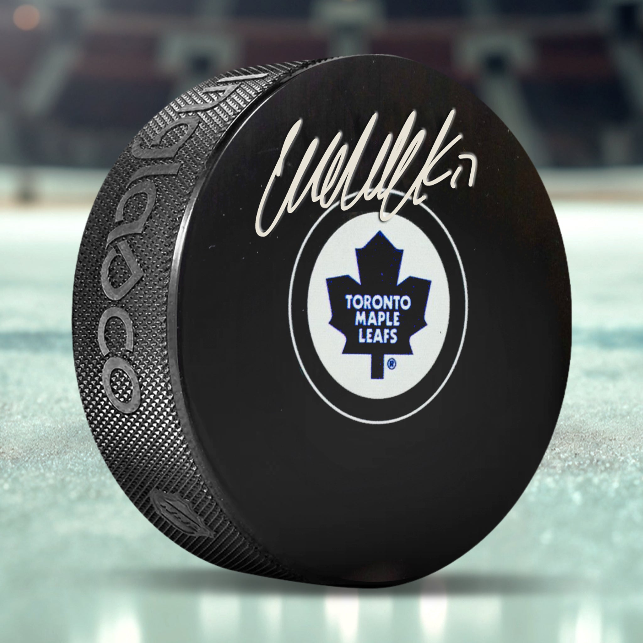 Wendel Clark Signed Toronto Maple Leafs Puck – Frameworth Sports